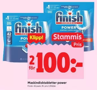 Finish - Maskindisktabletter power