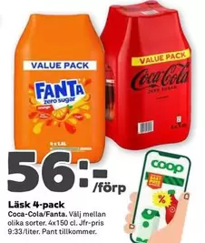 coca-cola - L
k 4-pack