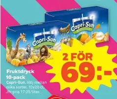 FruktDryck 10-pack