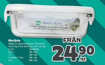 Coop - Matlåda