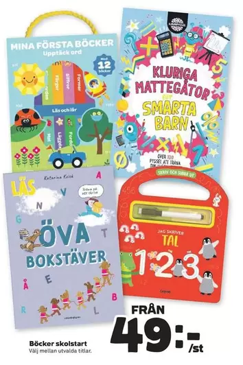 Böcker skolstart