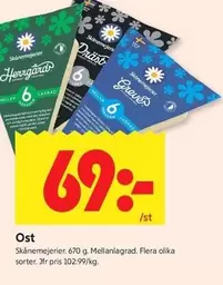 Skånemejerier - Ost