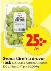 Gröna druvor