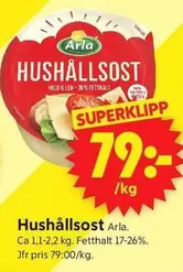 Arla - Hushållsost