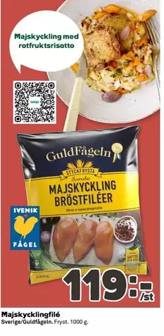 Guldfågeln - Majskyckling Bröstfiléer