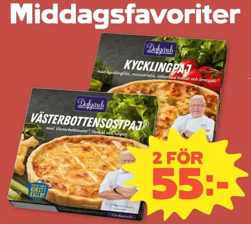 Dafgård - KYCKLINGPAJ VÄSTERBOTTENSOSTPAJ
