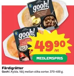 Gooh - Färdigrätter
