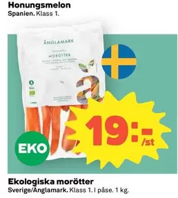 Änglamark - Ekolgiska morötter