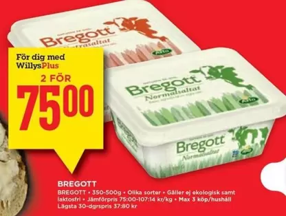 Bregott -  Normaltsalt
