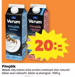 verum - Filmjölk