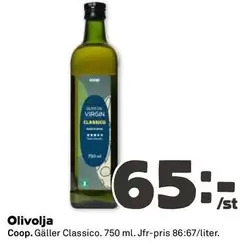 Coop - Olivolja