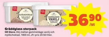 GB Glace - Gräddglass storpack
