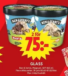 Ben & Jerry's - Glass