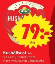Arla - Hushållsost