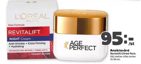 Extra - Revitalift Night Cream