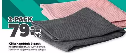 Köksdukar 2-pack
