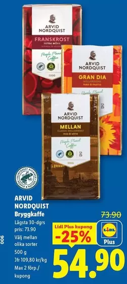 Arvid Nordquist - Bryggkaffe