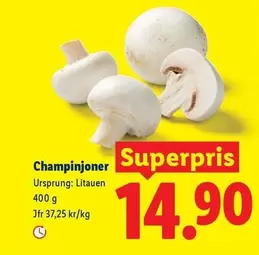 Champinjoner
