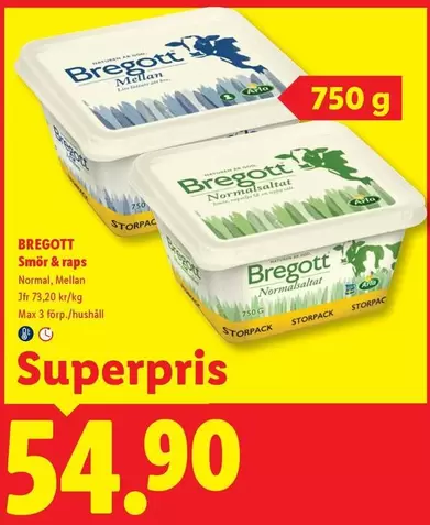 Bregott - Smör & raps