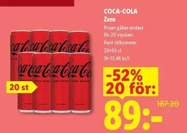 coca-cola - Coca-Cola Zero