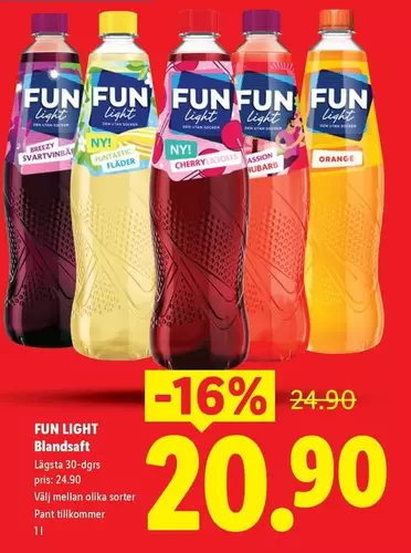 Fun Light - FUN LIGHT BLÅDSÄFT