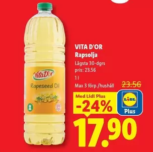 Rapsolja