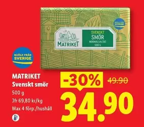 Svenskt smör