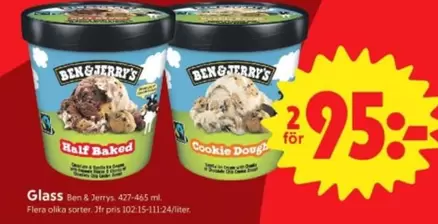 Ben & Jerry's - Glass