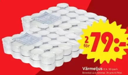 Värmeljus