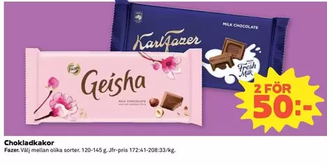 Fazer - Chokladkakor