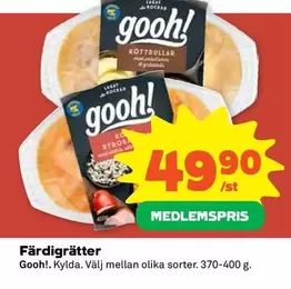 Gooh - Färdigrätter
