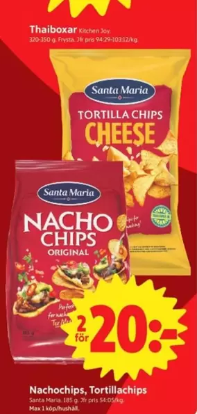 Santa Maria - Nachochips, Tortillachips