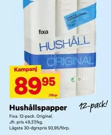 Fixa - Hushållspapper