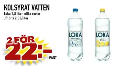 Loka - Kolsyrat vatten