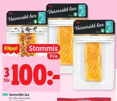 Varmrökt lax