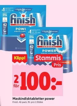 Finish - Maskindisktabletter power