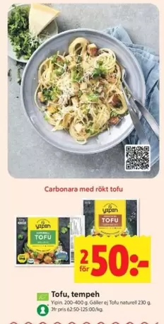 Tofu, tempeh