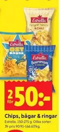 Estrella - Chips, bgar & ringar