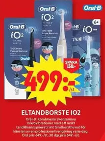Oral B - ELTANDBORSTE IO2