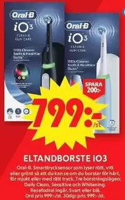 Oral B - ELTANDBORSTE IO3
