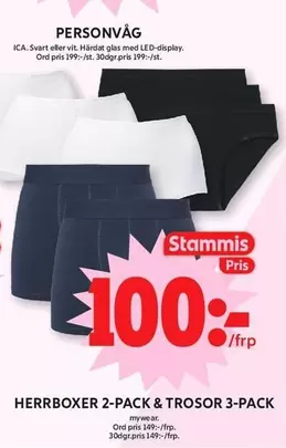 Mywear - HERRBOXER 2-PACK & TROR 3-PACK