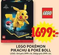 LEGO - Pikachu & Poké Boll