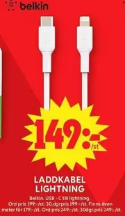 Belkin - LADDKABEL LIGHTNING