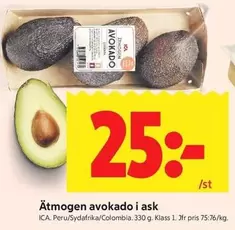 Ätmolgen avokado