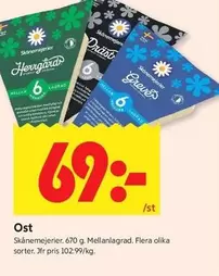Skånemejerier - Ost