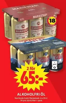 mariestads - ALKOHOLFRI ÖL