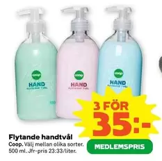 Coop - Flytande handtvål