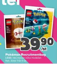 LEGO - Pokémon Recruitmentbag 30129, 30128