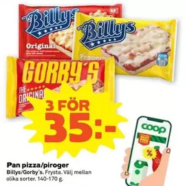 Coop - Pan pizza/piroger