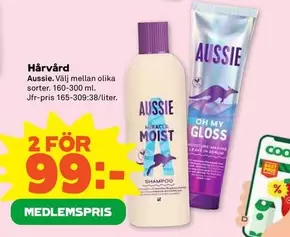 Aussie - Hårvård